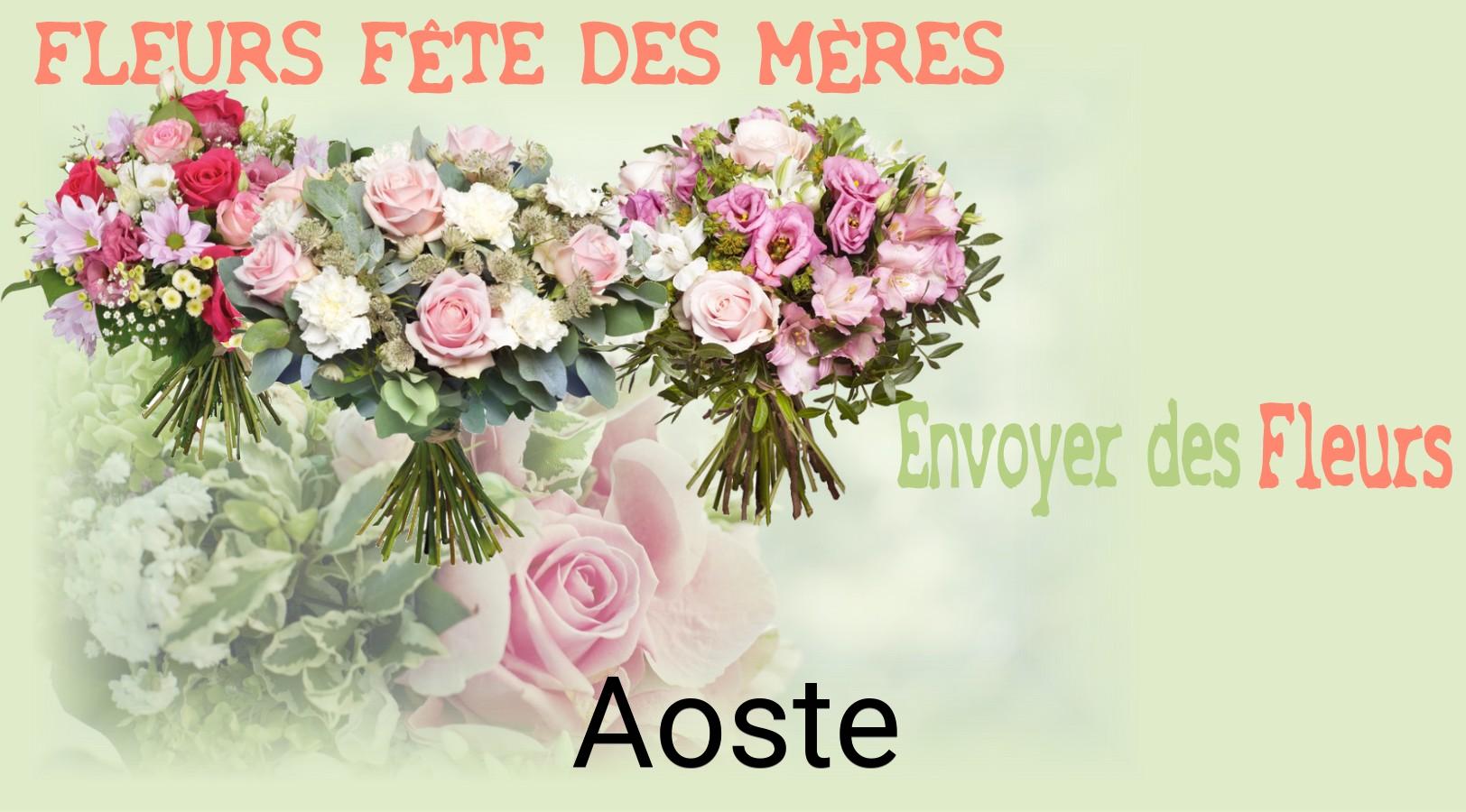 Bouquet de Fête des Mères livré à Aoste